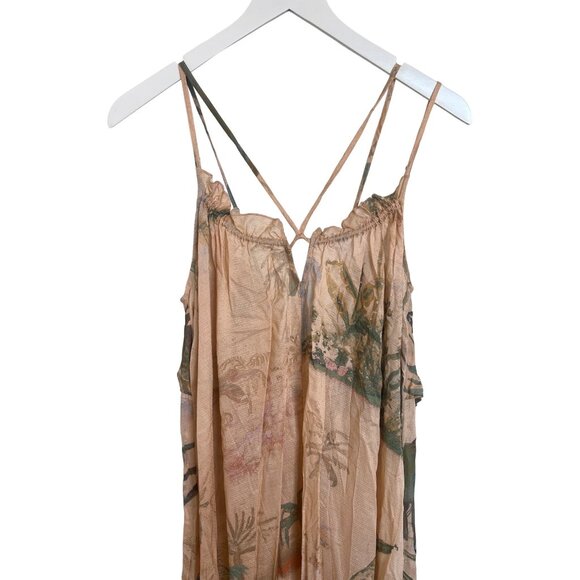 Anthropologie Strappy Sheer Midi Cover-Up Dress - Picture 6 of 9